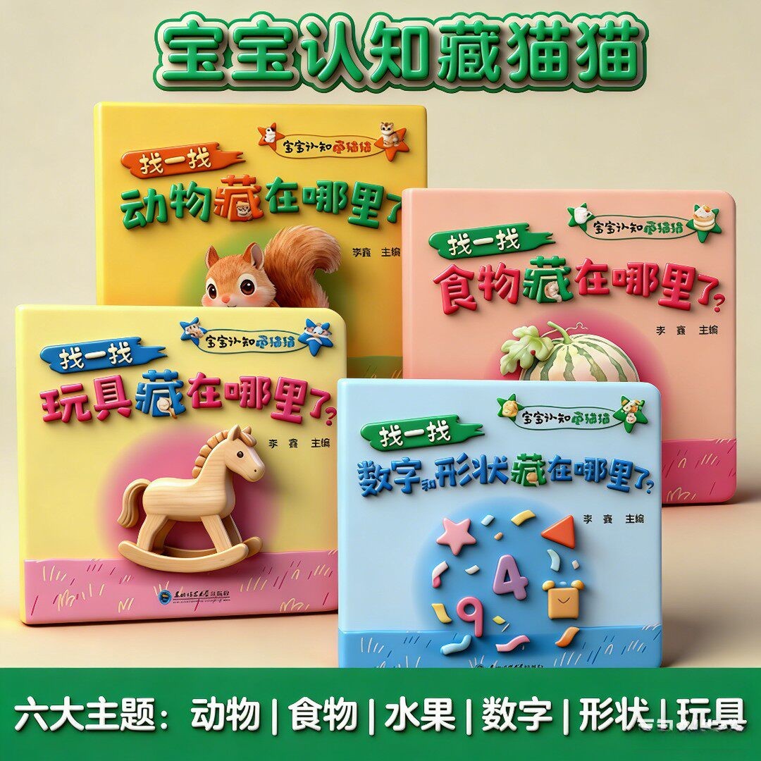 Baby Food Age - Baby Cognition, Hidden Cat, Infant Enlightenment,
