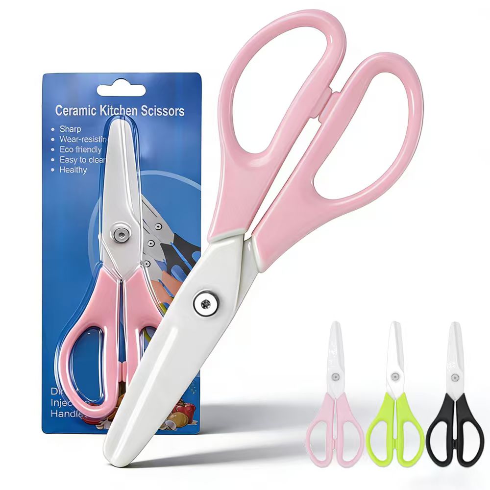 Baby Food Scissors - Dobeli 8 inch Zirconia Ceramics Sharp