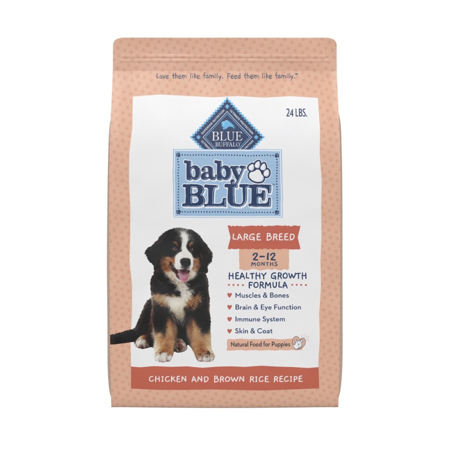 Baby Food With Chicken - Baby BLUE Large Breed Puppy Dry
