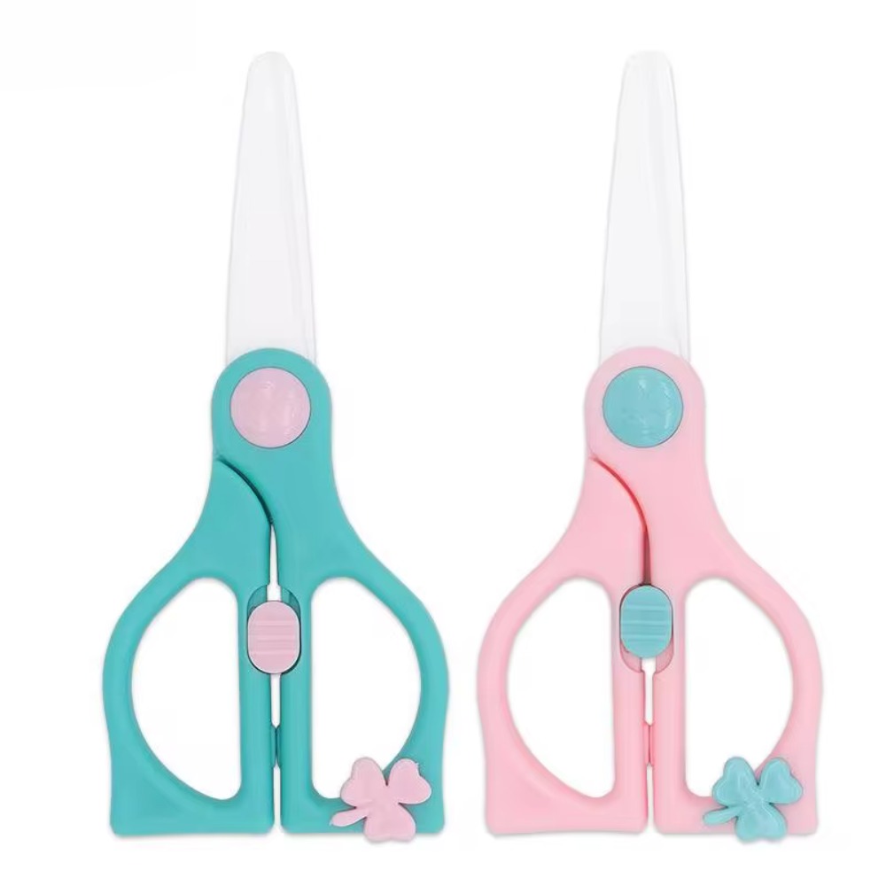 Baby Food Scissors - Baby Ceramic Food Shears Vegetable Noodles