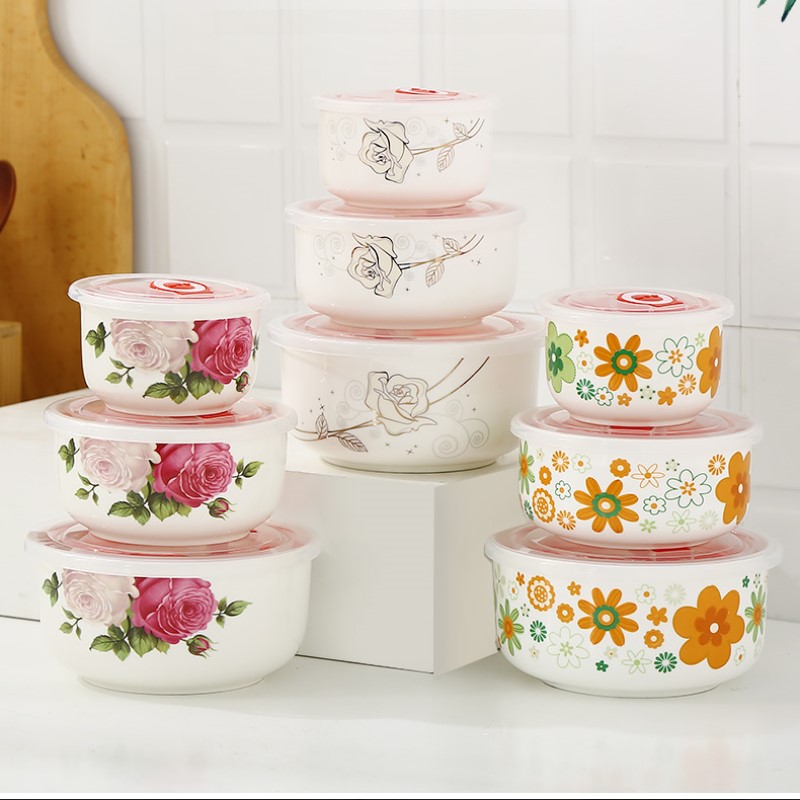 Baby Food Set - Three-piece set, fine bone china lunch