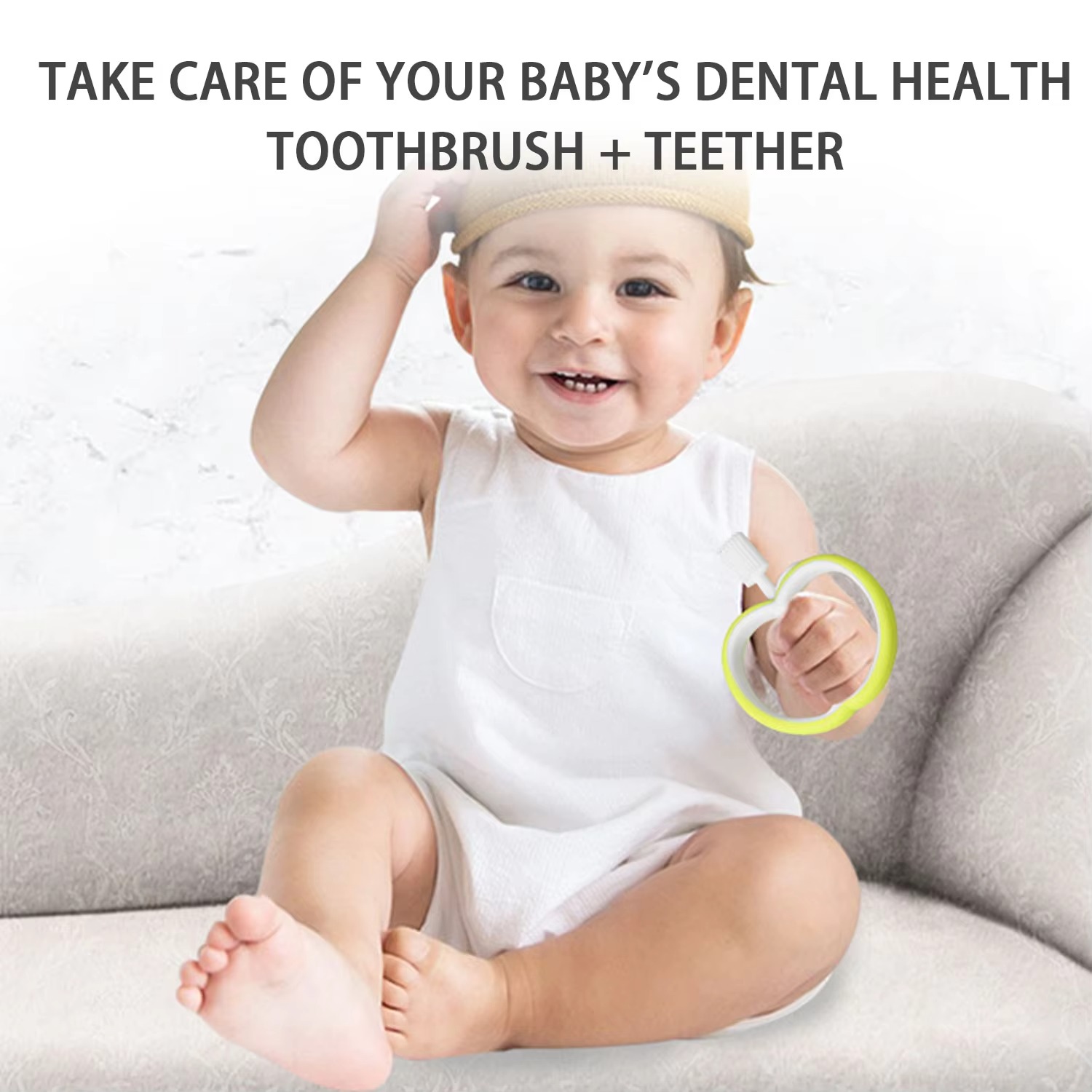 Cute Apple Silicone Teether, F - Baby Food Apple review and price