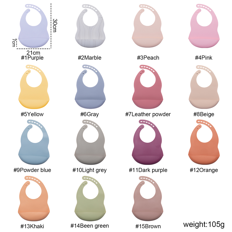 0-3 Years Baby Bib BPA Free Si - Baby Food Grade review and price