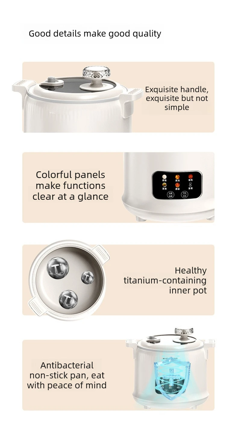 1.8L Micro Pressure Rice Cooke - Baby Rice Food review and price