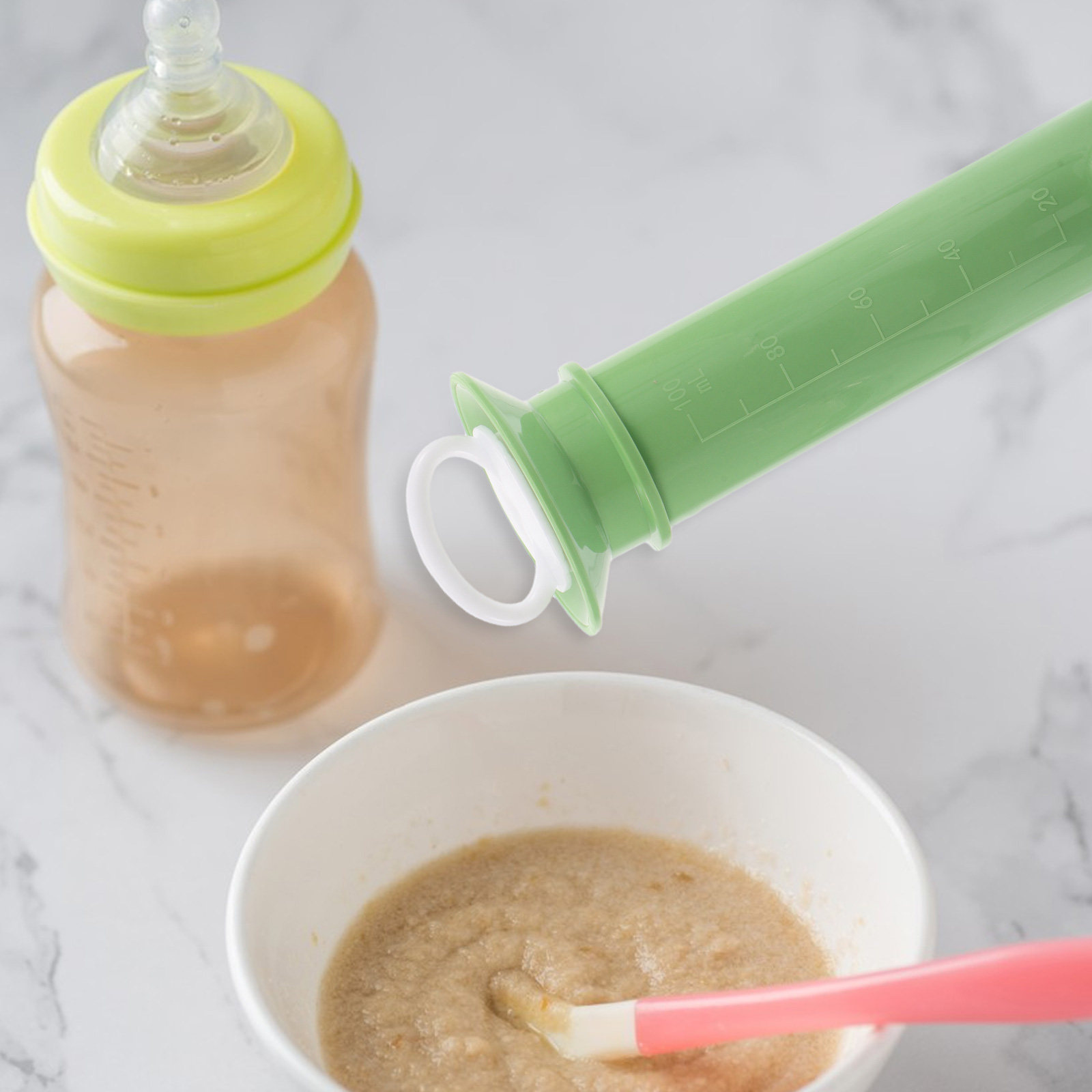 Baby Food Dispenser Lightweigh - Baby Rice Food review and price