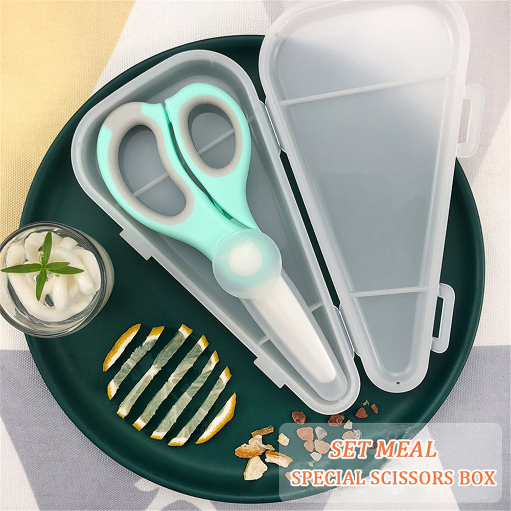 Portable Ceramic Scissors Baby - Baby Food Scissors review and price