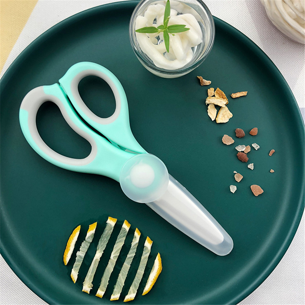 Portable Ceramic Scissors Baby - Baby Food Scissors review and price