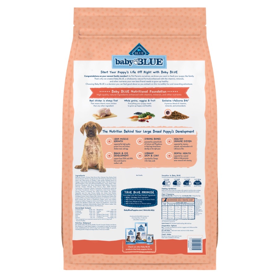 Baby BLUE Large Breed Puppy Dr - Baby Food With Chicken review and price