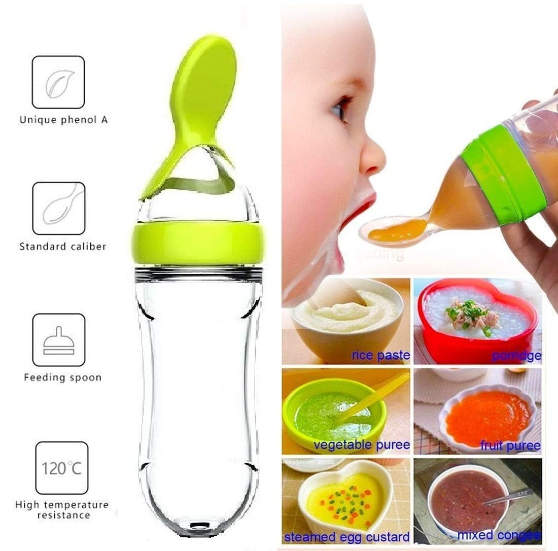 Squeezing Feeding Bottle Cup S - Baby Rice Food review and price