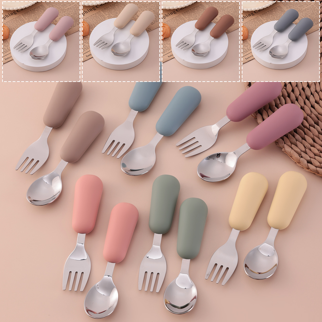 Color Kids 2PCS Stainless Stee - Baby Food Set review and price
