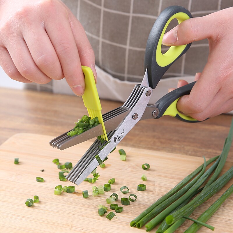 Chopped Scallion Shears, Stain - Baby Food Scissors review and price