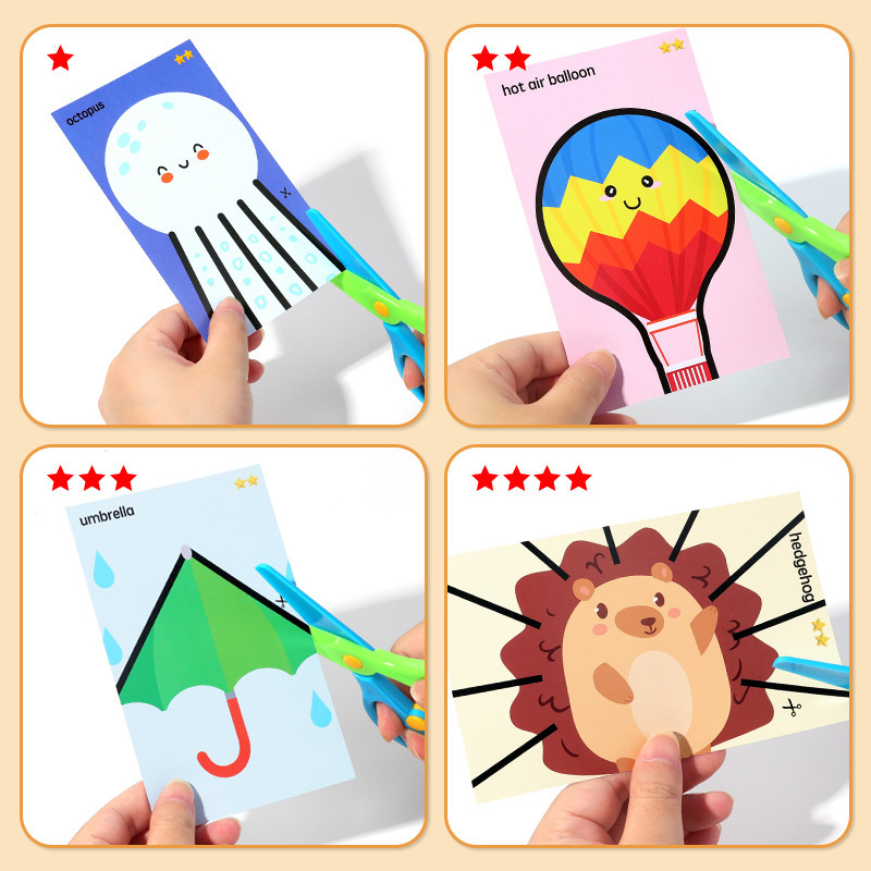 Handmade Paper Cuttings Intere - Baby Food Scissors review and price