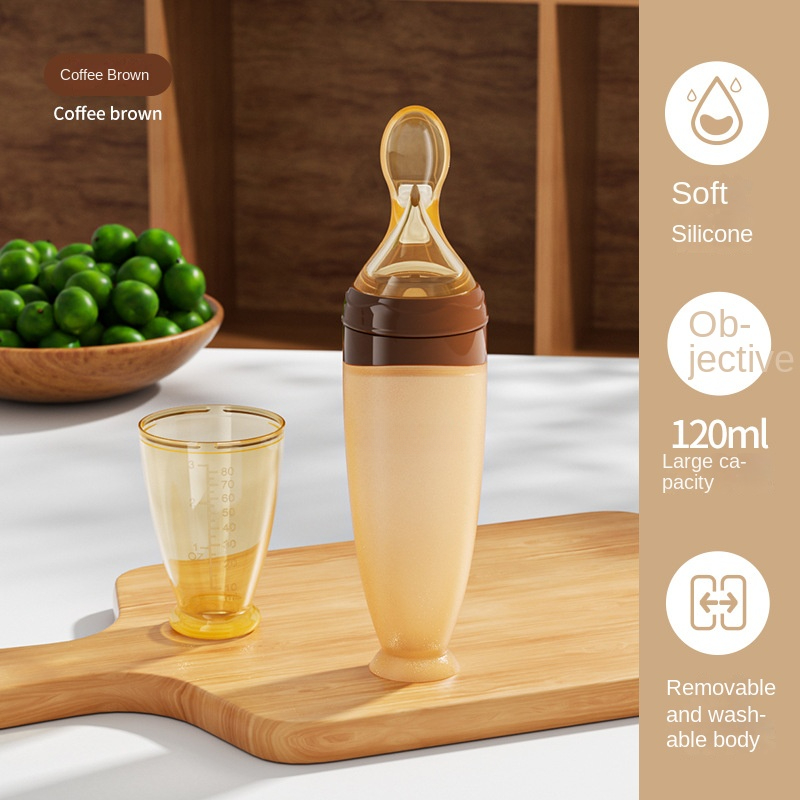 Safe Useful Silicone Baby Bott - Baby Rice Food review and price