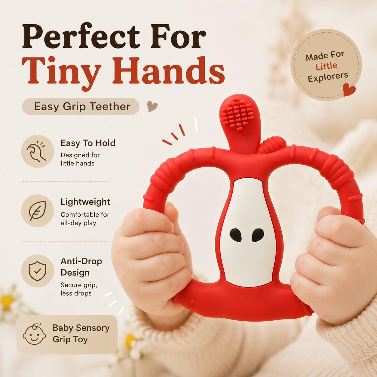 Food-Grade Silicone Vibrating  - Baby Food Apple review and price
