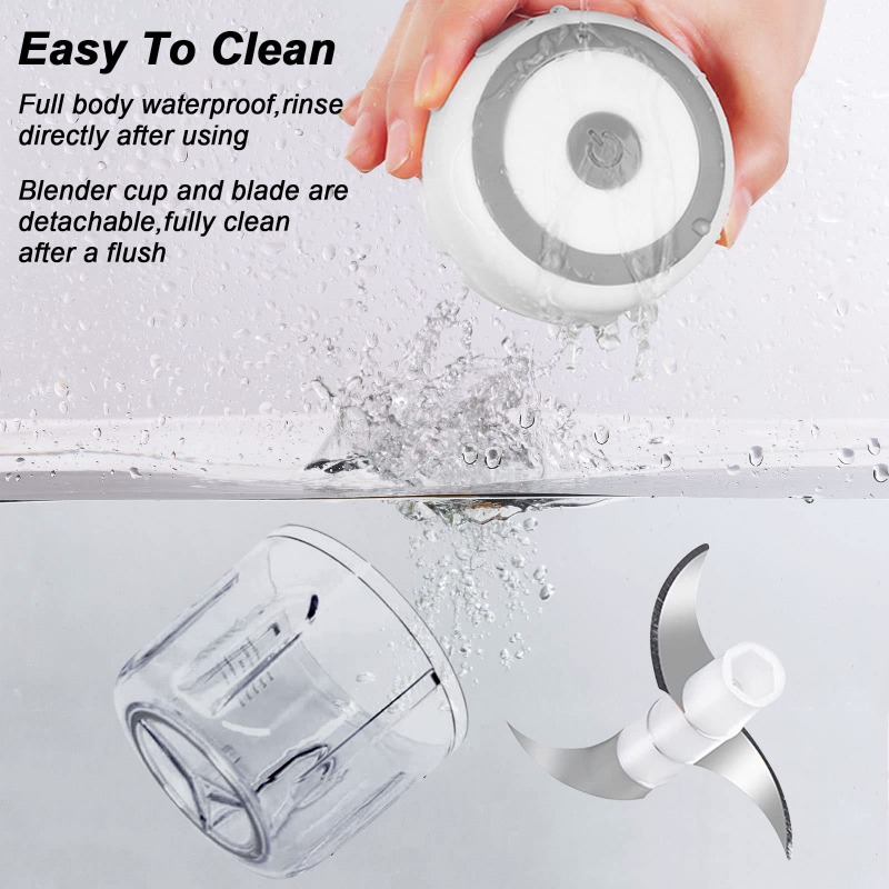 250ML Electric Garlic Grinder  - Baby Food Processor review and price