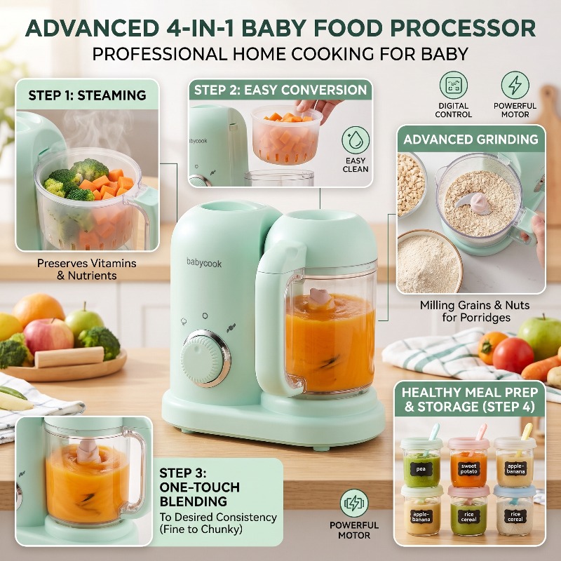 Multi-Function High-precision  - Baby Food Grinder Machine review and price