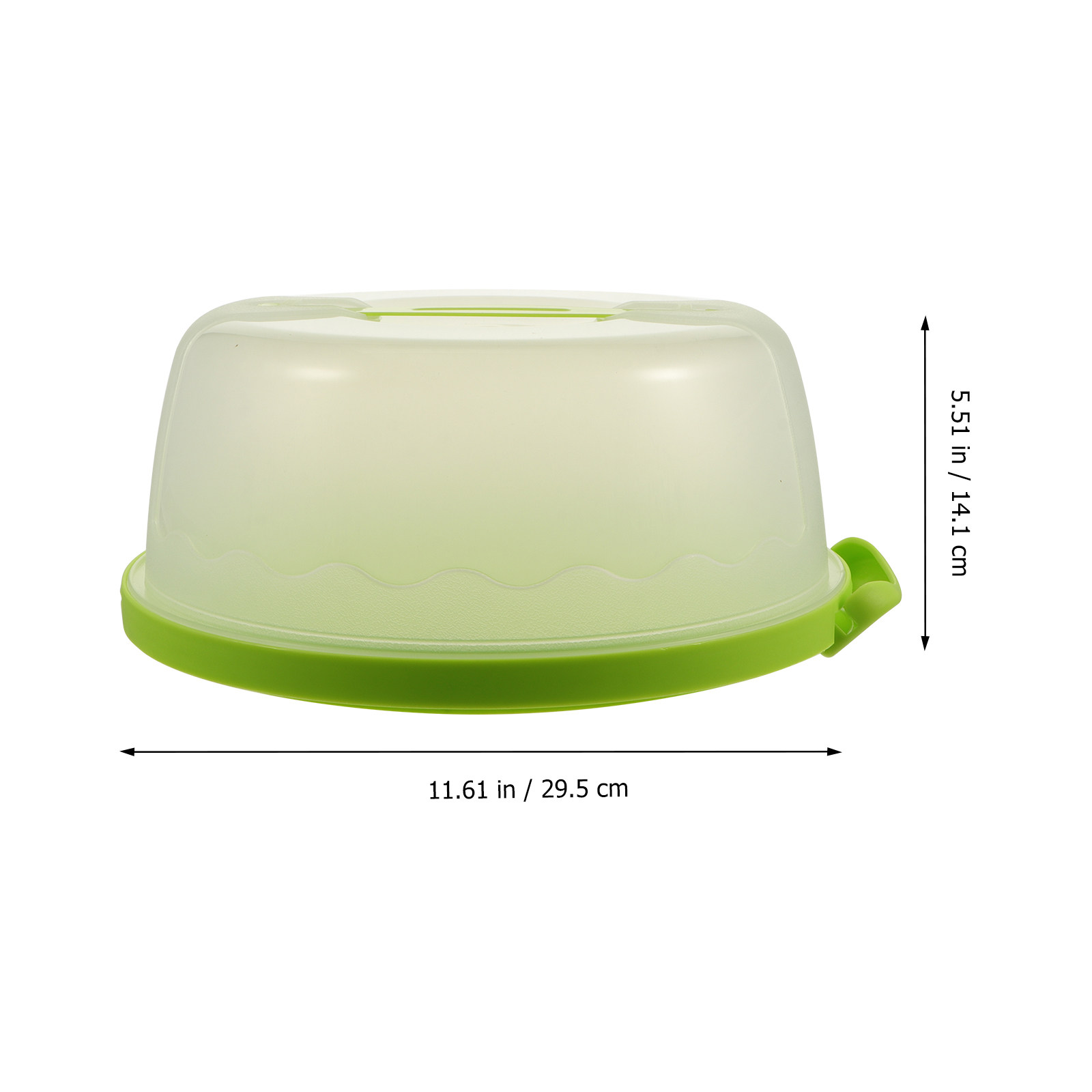 1Pcs 8 Inch Round Transparent  - Baby Food Grade review and price