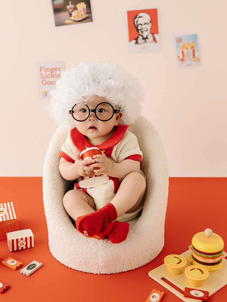 Baby 100 Days Photography Prop - Baby Food With Chicken review and price