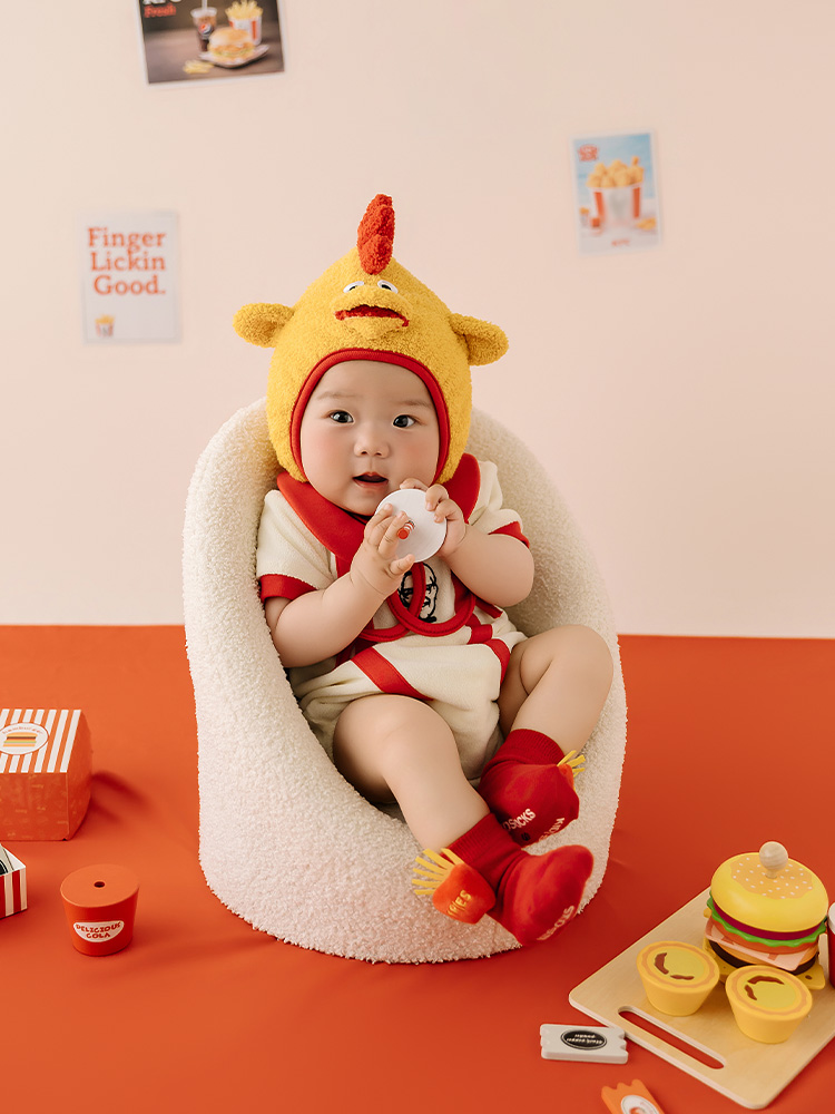 Baby 100 Days Photography Prop - Baby Food With Chicken review and price