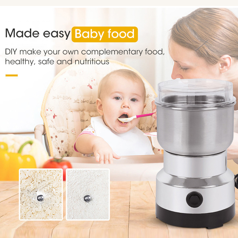 Mini Electric Grinder 4 Blades - Baby Food Processor review and price