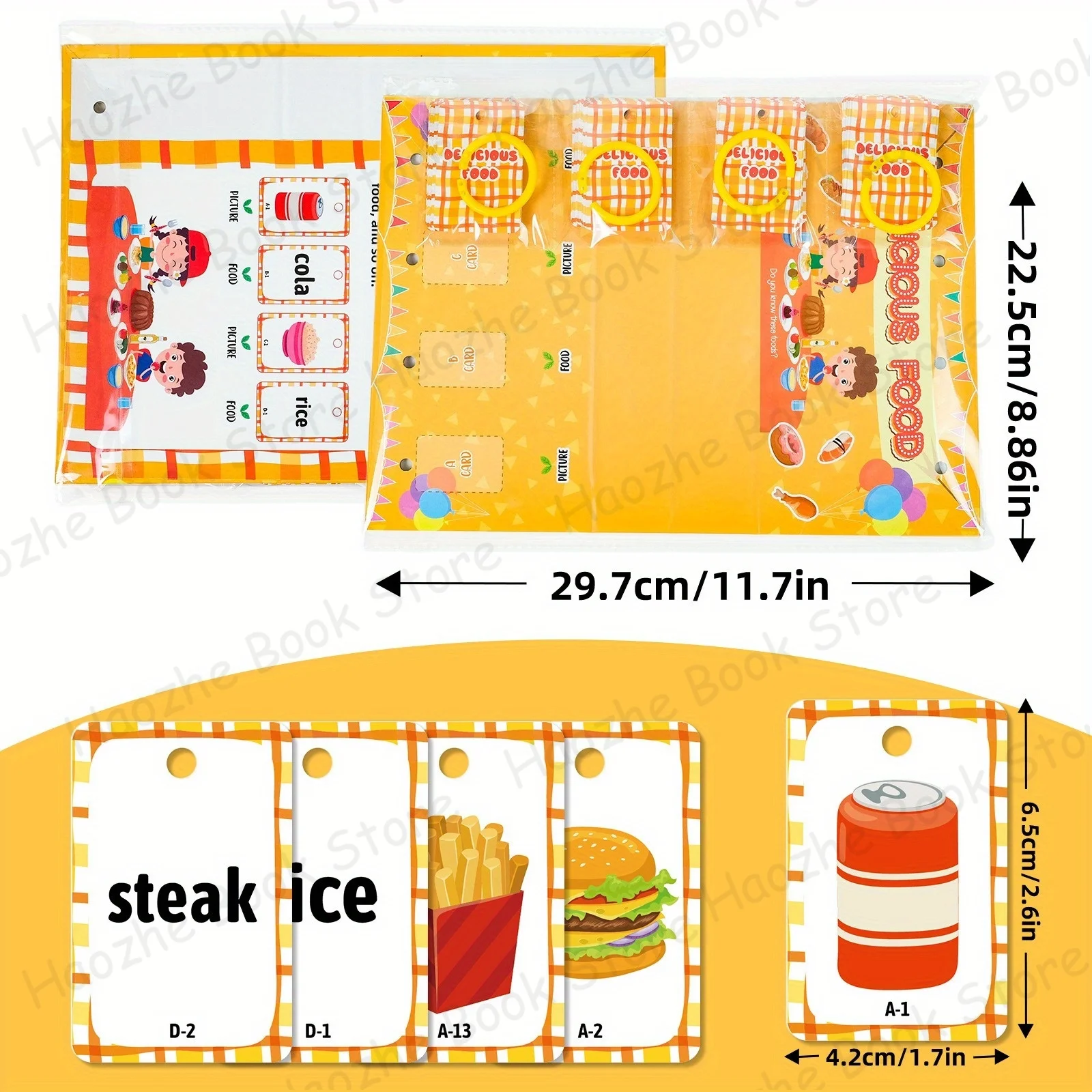 92Pcs Food Vocabulary Flash Ca - Baby Food Age review and price