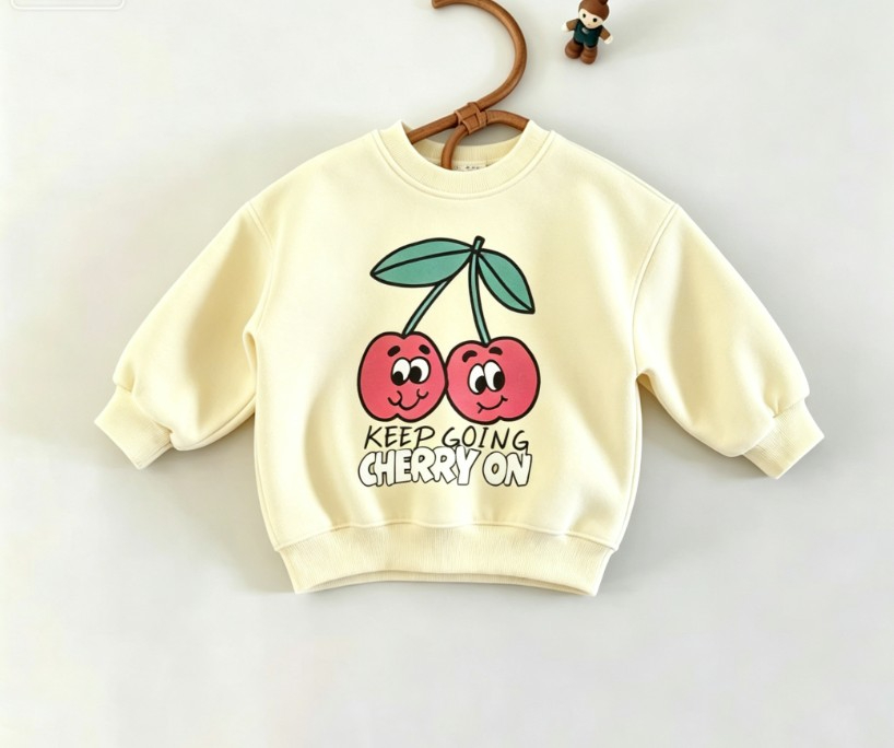 Small Child Crewneck Sweatshir - Baby Food Apple review and price